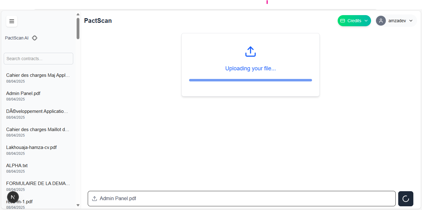 PactScan screenshot